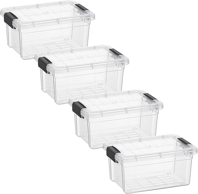 Superio Clear Storage Bins by Superio
