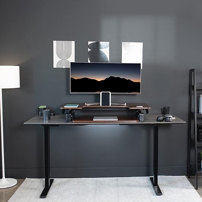 VIVO 36 inch Height Adjustable Stand Up Desk Converter, V Series, Quick Sit to - Image 7
