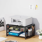 Marbrasse Metal Printer Stand for Desk - Image 2