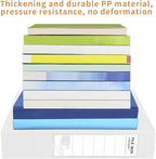 HUA JIE 2 Pack A4 Storage File Boxes Archives Case, 65mm Spine, Box File - Image 6