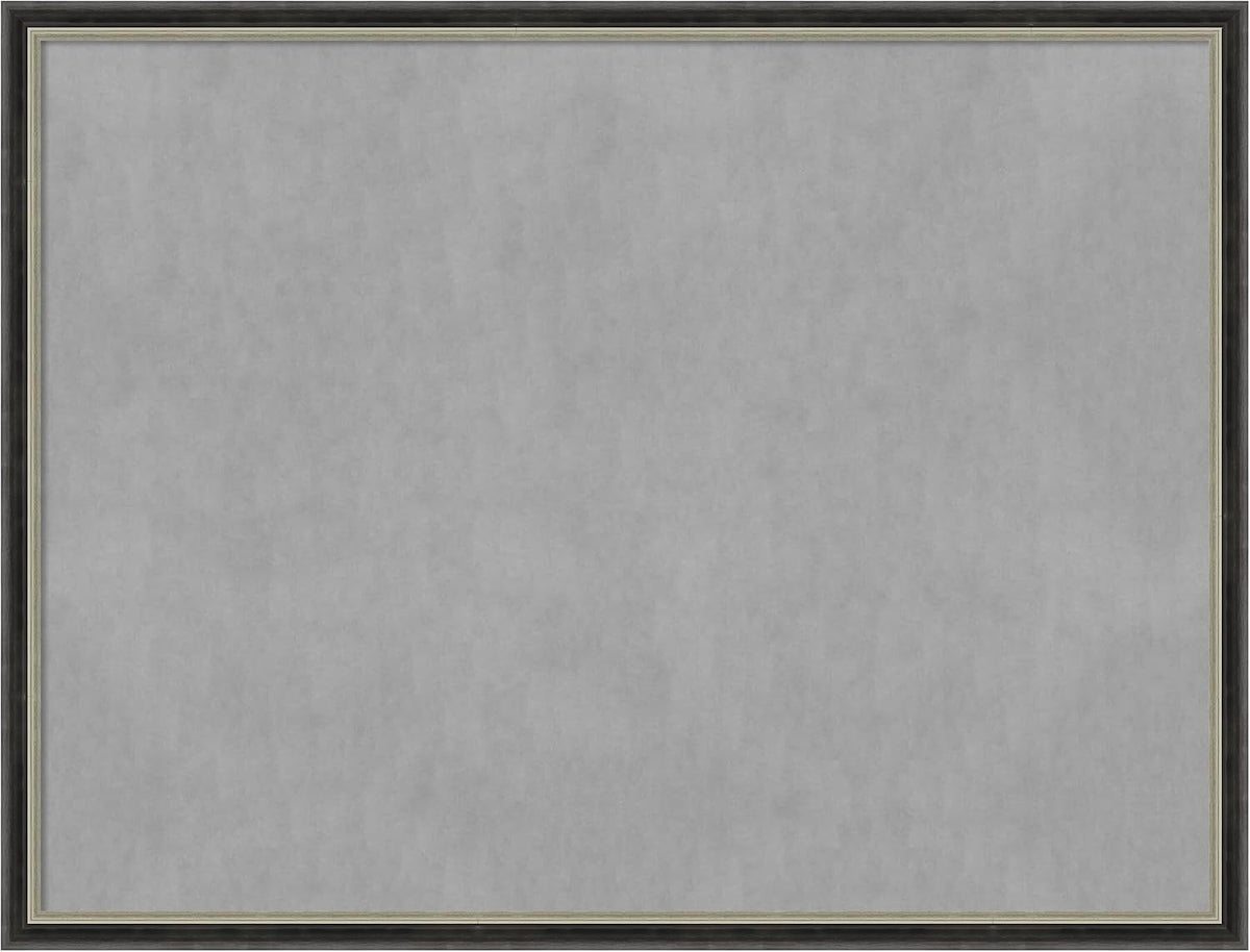 Amanti Art Black Framed Magnetic Board 19x25 Medium Vision Board
