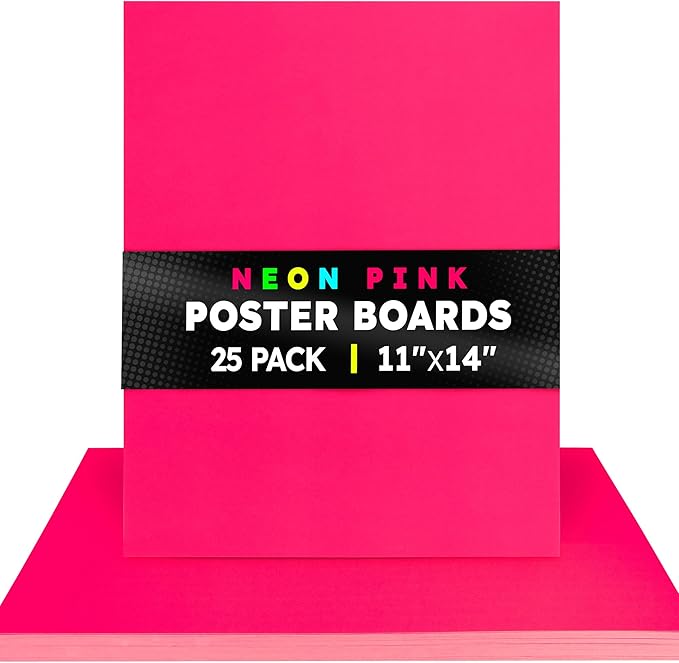 Hygloss Medium Poster Board 11x14 by HyglossProductsInc