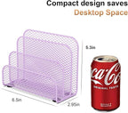 gianotter Mail Organizer Countertop, Metal File Holder - Image 6