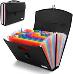 Uquelic 26 Pockets Expanding File Folder - Image 2