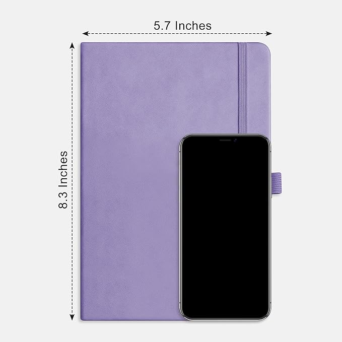 RETTACY Bullet Dotted Journal Notebook, 320 Numbered Pages, A5 Medium Size - Image 8