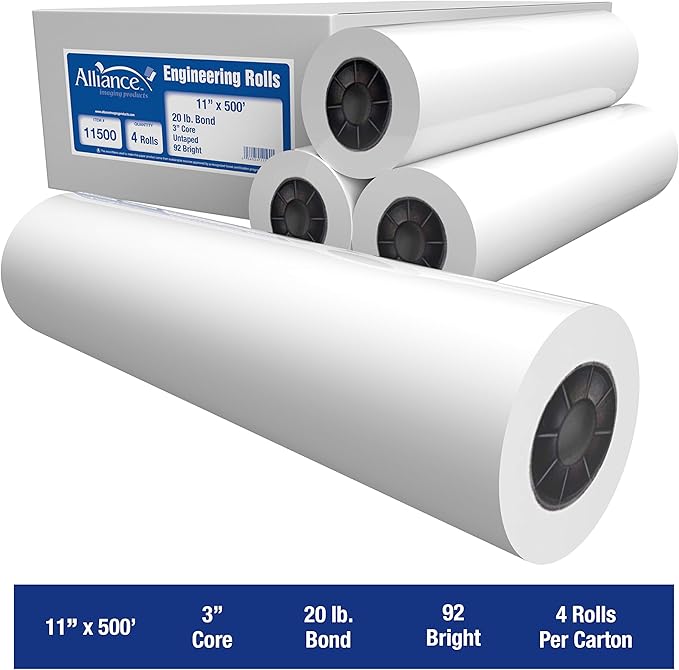 Alliance Wide Format Paper Rolls Bond Engineering - Image 2