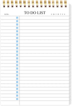 To Do List Notepad, Undated Daily Planner Notepad by KAICNPAPER