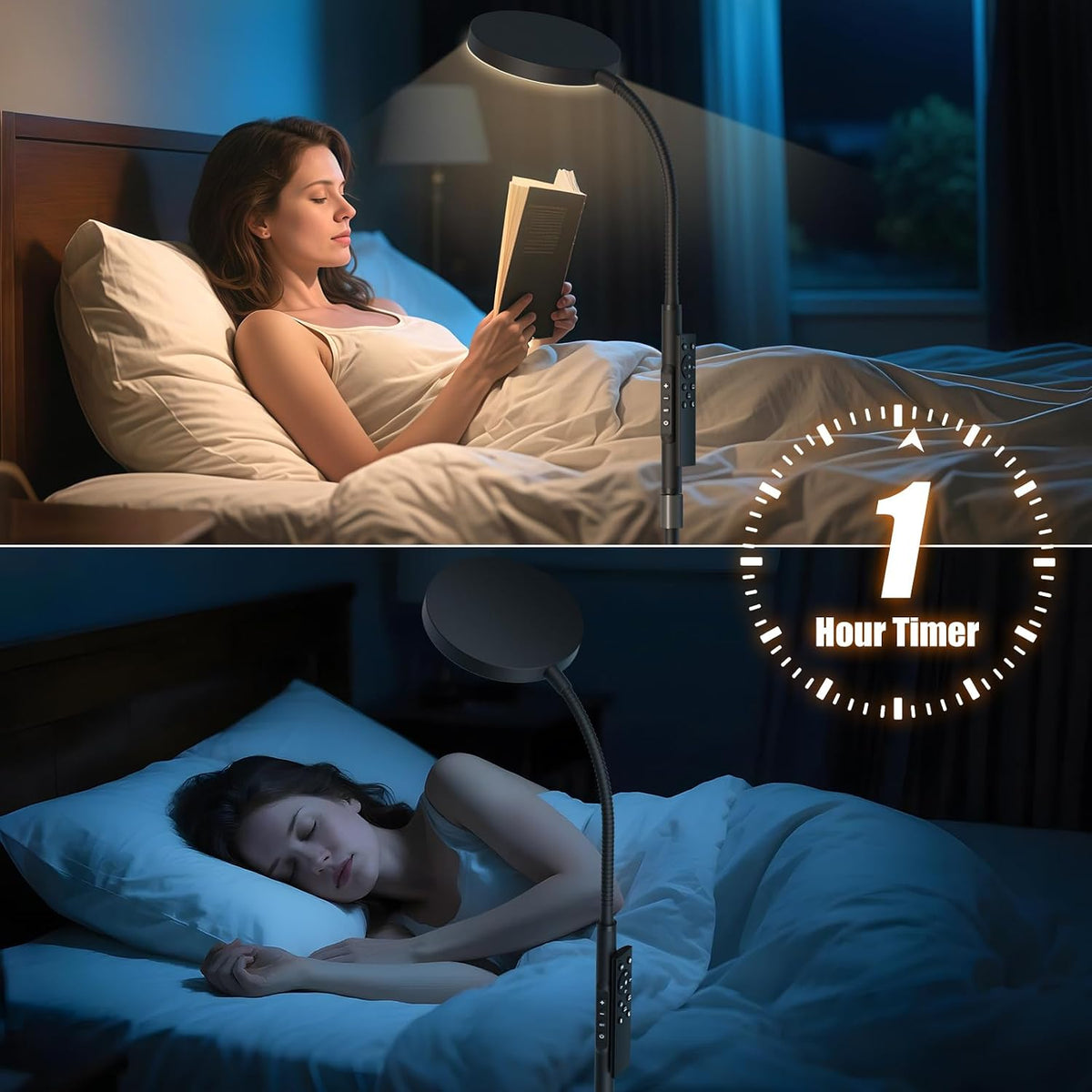 pacovy floor lamp, adjustable height floor lamps for on a desk or shelf