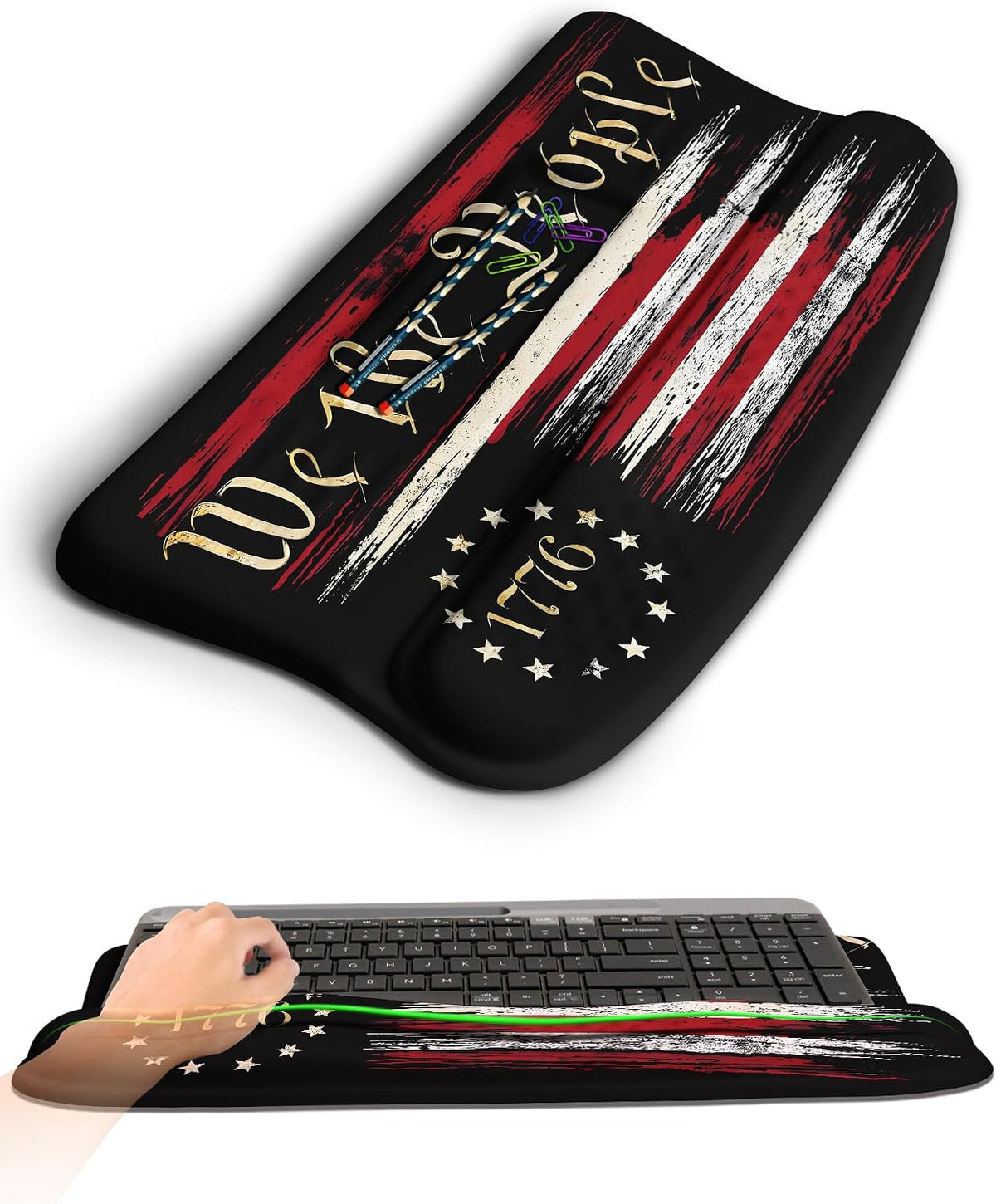KUOSGM Ergonomic Wave Wrist Rest