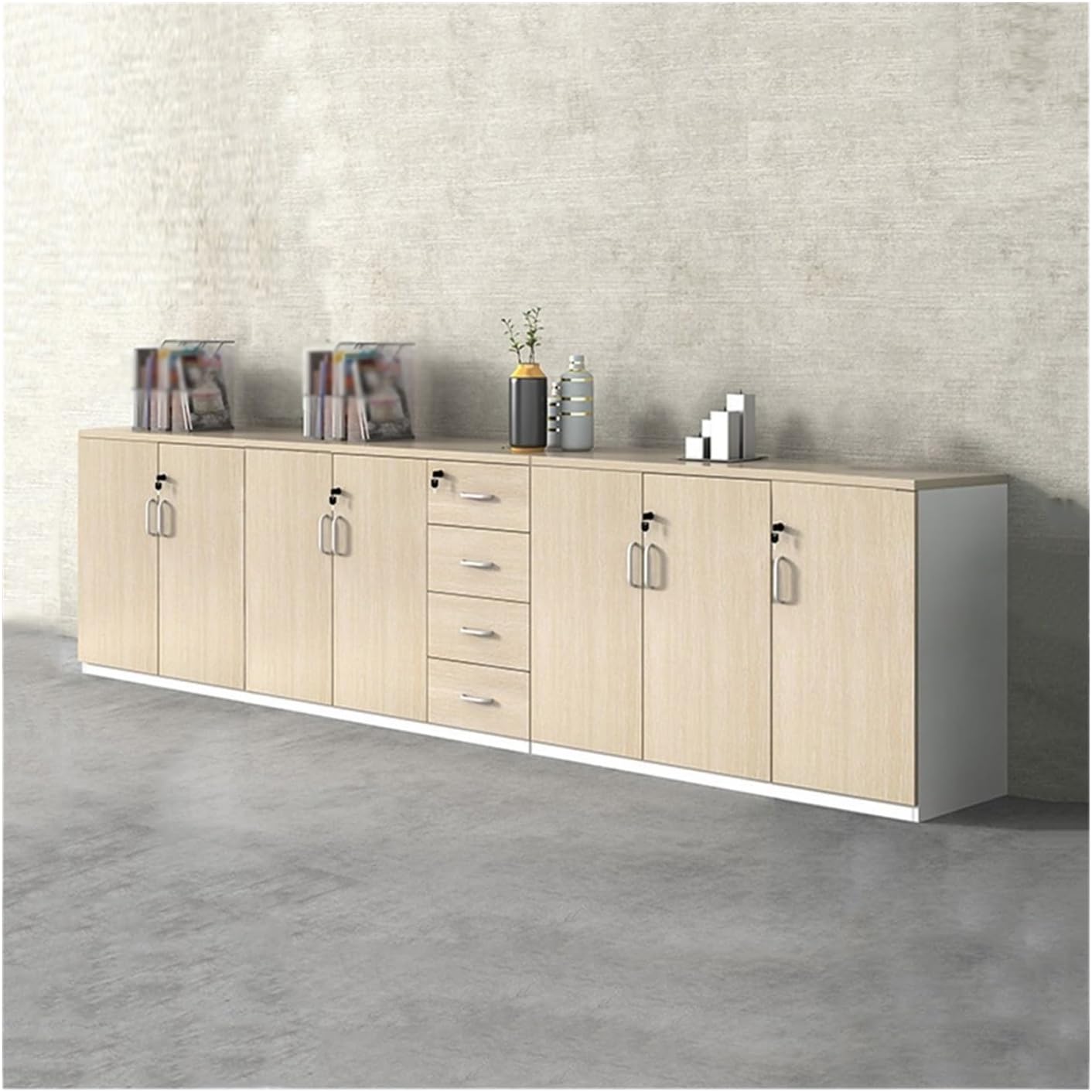 Cabinet File Cabinet Two Combination Filing Cabinet Wood Storage Cabinet Seven Door Four Drawer Storage Cabinet Data Storage Cabinet O Filing Cabinet