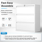 Pataku Metal Lateral File Cabinet - Image 7