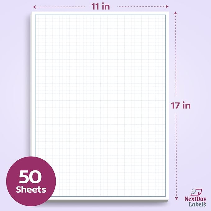 Graph Paper Pad for Blueprint Drawings, Engineering Drawing, and Planning - Image 2