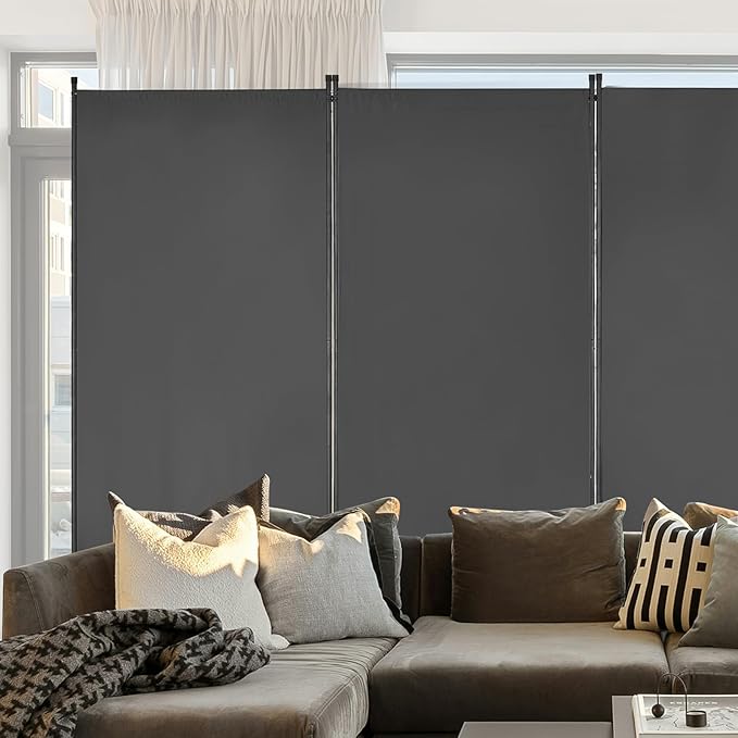 VEVOR Room Dividers, 3 Panel Room Divider, Folding Privacy Screen and Portable - Image 8
