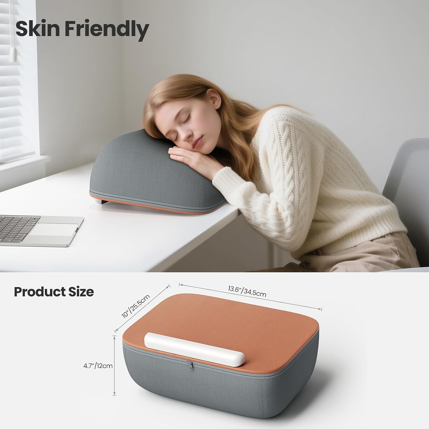 Tounee Book Holder Stand - Ultra Soft Lap Beanbag Pillow for Books, Tablets, iPads & Kindle - Hands-Free Reading & Viewing in Bed/Couch - Reduces Neck Strain - Perfect for Book & E-Readers Lovers