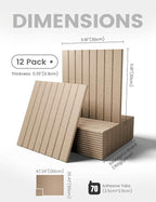 Large Felt Bulletin Board 48" x 36" Cork Board Alternative-12 Pack - Image 2