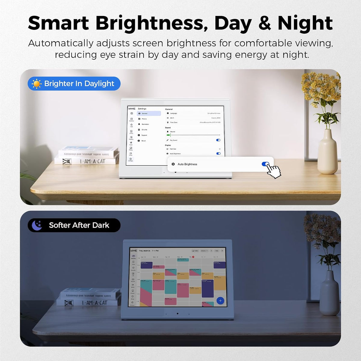 2026 Smart Digital Calendar No Subscription Electronic Calendar