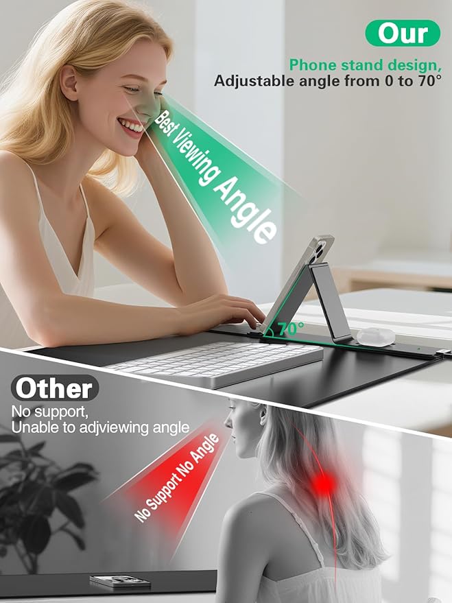 Mouse Pad, Office Desk Mat, Large Gaming Mousepad - Image 2