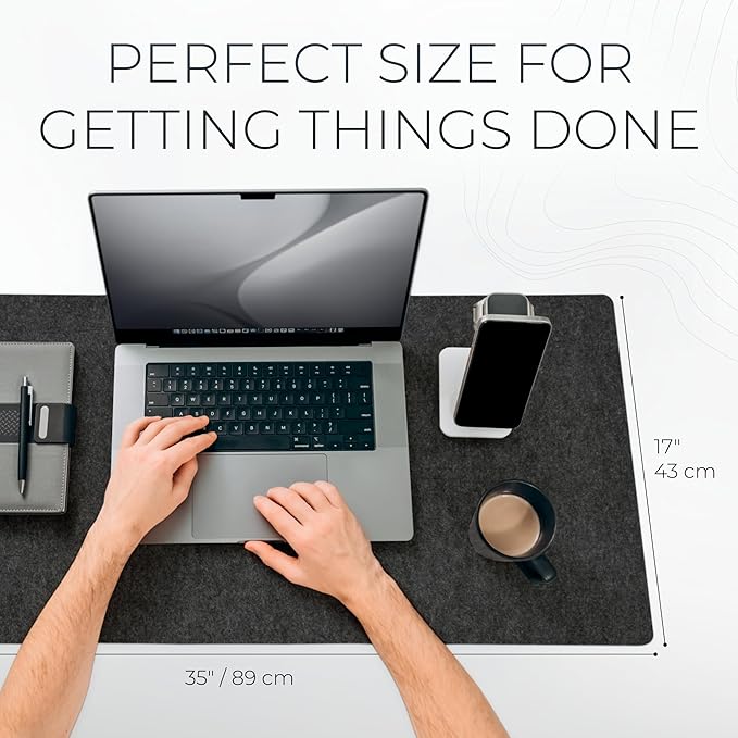 Nordik Large Felt Desk Mat - Image 3