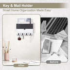 Lucundm Mail and Key Holder Wall Mount - Image 7