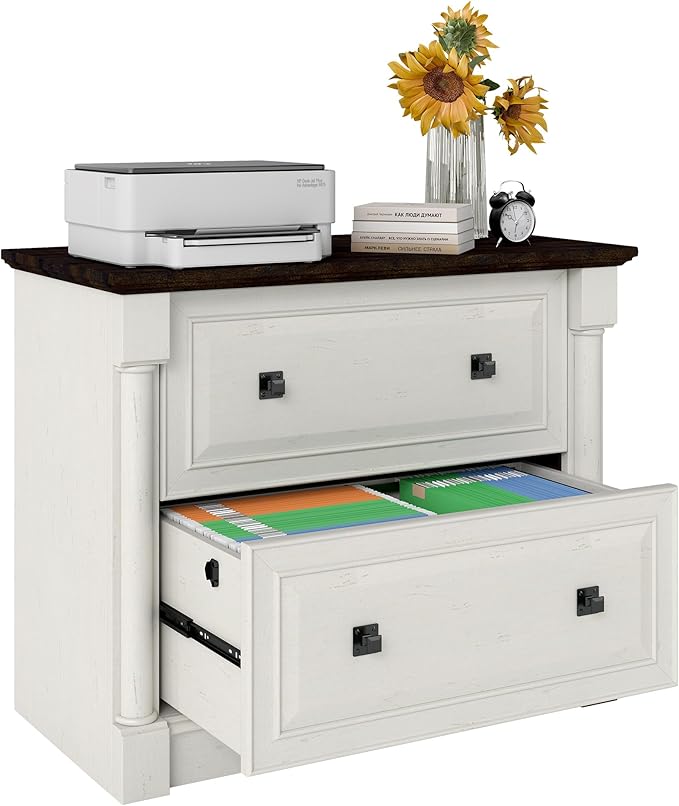 blini 2 Drawer File Cabinet Farmhouse Lateral File Cabinet - Image 6