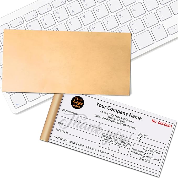 Custom Invoice Book in 3-Part /2-Part Receipt Book - Image 5