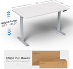 VIVO Electric 43 x 24 in Standing Desk, Memory Height Adjustment, 1B Series - Image 3