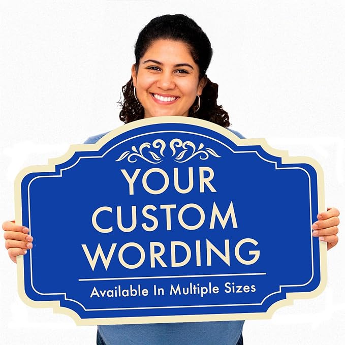 Custom Decorative Outdoor Metal Sign - Image 8