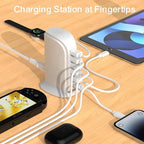 Charging Station for Multiple Devices Upoy, USB C Charger Block Fast Charging - Image 4