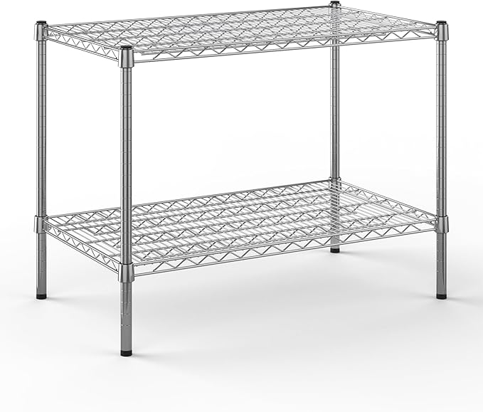 Regal Altair 21" Deep x 36" Wide x 27" Height Wire Shelving Kit | 2-Tier | NSF by Regal+Altair
