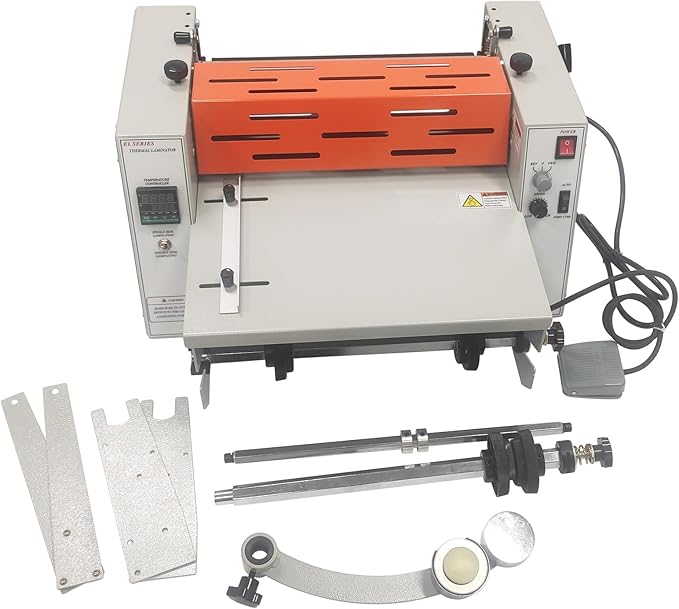 WYDDDARY 14.17"/360MM Electric Steel Roller Thermal Laminator - Image 7