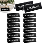 14 Pcs Reserved Table Signs, Reserved Table Signs Acrylic Reserved Table Tent - Image 9