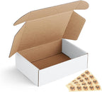 Eupako 7x5x2 Shipping Boxes Small Corrugated Cardboard Box by Eupako