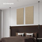 Olanglab Acoustic Panels 2 Pack, Fabric Wrapped Sound Proof Foam Panels - Image 7