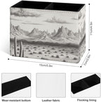 Famame Vintage Desert Mountains Pencil Holder - Image 3
