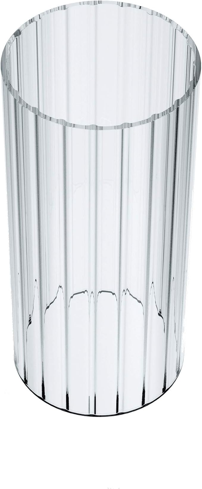 Sunwo Glass Shade Straight Cylinder Glass Lamp Shade Replacement by SUNWO