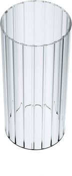 Sunwo Glass Shade Straight Cylinder Glass Lamp Shade Replacement by SUNWO