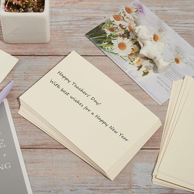 50 Sheets Blank Cardstock Paper 250 GSM Thick Heavy Cards Stock - Image 6
