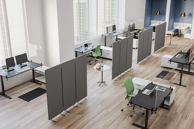 Stand Up Desk Store ReFocus Freestanding Noise Reducing Acoustic Room Wall - Image 6