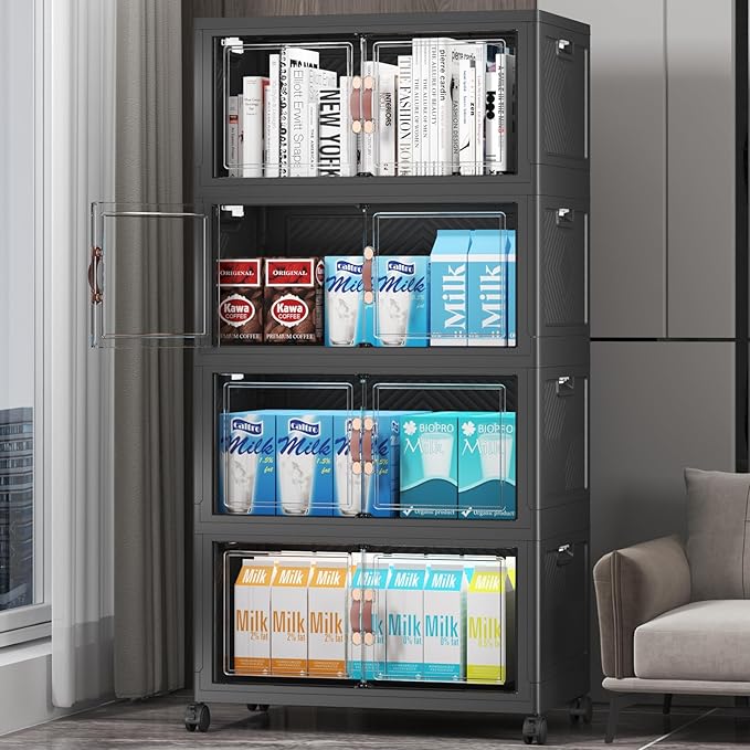 UAMFURI Extra Large Stackable Storage Bins by UAMFURIDirect