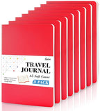 feela 8 Pack Soft Cover Journal Bulk, Notebooks College Ruled by feela