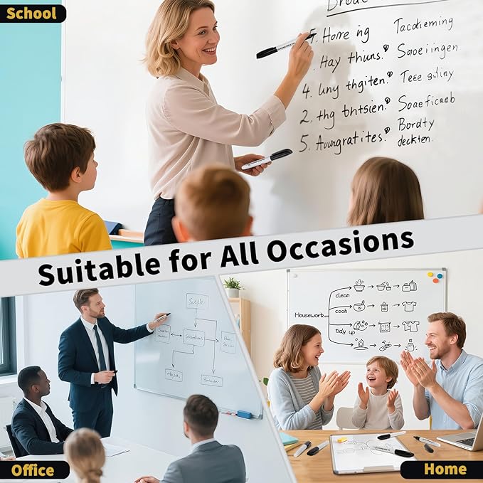 Birebebys 108 Count Dry Erase Markers Bulk, Fine Tip Whiteboard Markers - Image 7