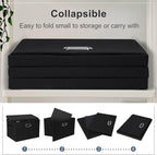 Graciadeco Large 17" 36 Quart Collapsible Stackable Storage Bins - Image 5
