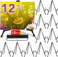AROIC 12 Pack 14'' Tabletop Easels, Adjustable Portable Table Top Easel by AROIC