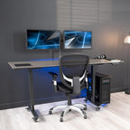 VIVO Large Computer Tower Desktop ATX-Case, CPU Steel Rolling Stand, 7.8 to 14 - Image 7