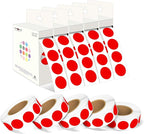PARLAIM 3/4 Inch Roll Color Coding Labels, 10000 per 10 Rolls Round Permanent by PARLAIM