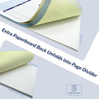 Harfesto Job Work Order Forms, Large Size Contractor Invoice Book 8-1/2" x - Image 5
