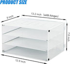 EASEPRES 3 Tier Mesh Desk Organizer Tray, Desktop Mail File Paper Letter Folder - Image 2