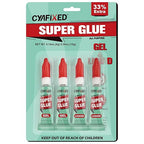 Super Glue Gel & Liquid, Single Use Strong Cyanoacrylate Adhesive by CYAFIXEDSUPERGLUE