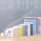 Svaldo Clothes Packaging Bags for Shipping, Thick Plastic Apparel Bag for - Image 3