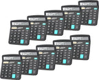 Calculators, BESTWYA 12-Digit Dual Power Handheld Desktop Calculator by BESTWYA